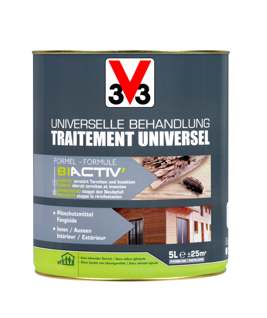 traitement universel tous types de bois V33